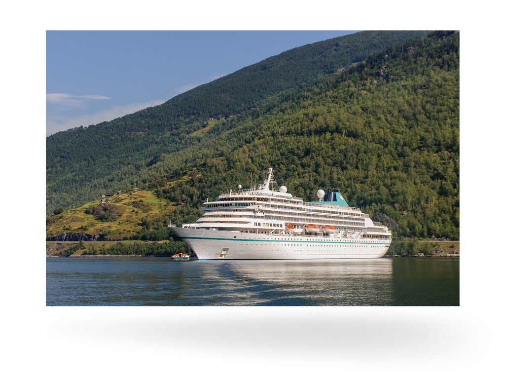 Flåm, Norwegen mit MS Amera