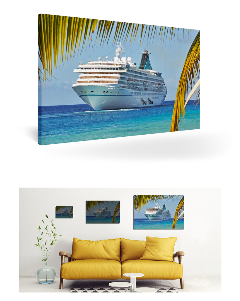 Grand Turk, Turks- und Caicosinseln mit MS Artania