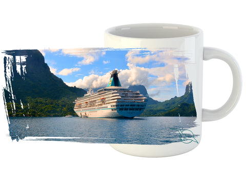 Moorea,, Französisch-Polynesien mit MS Artania