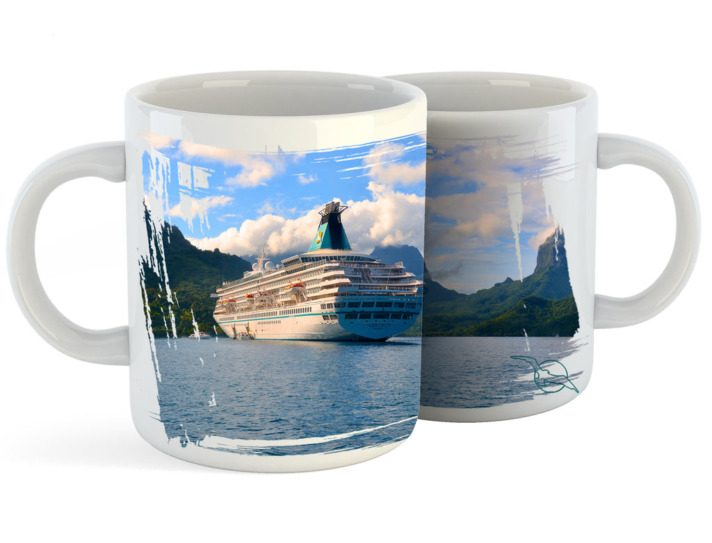 Moorea,, Französisch-Polynesien mit MS Artania