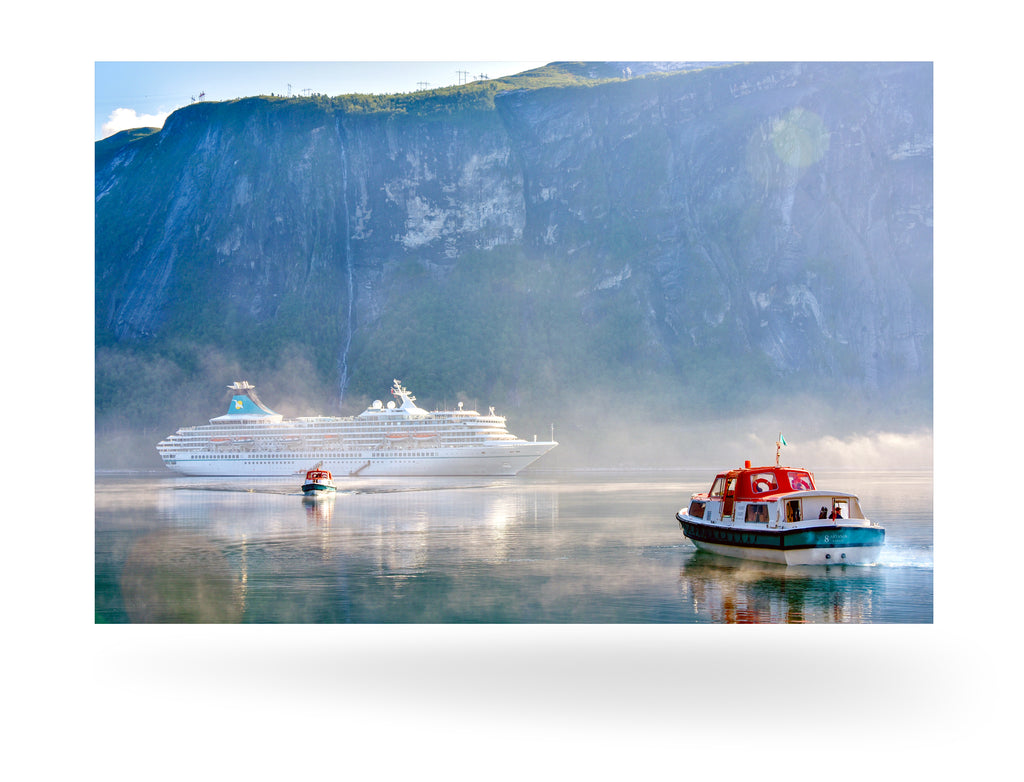 Nauste, Norwegen mit MS Artania