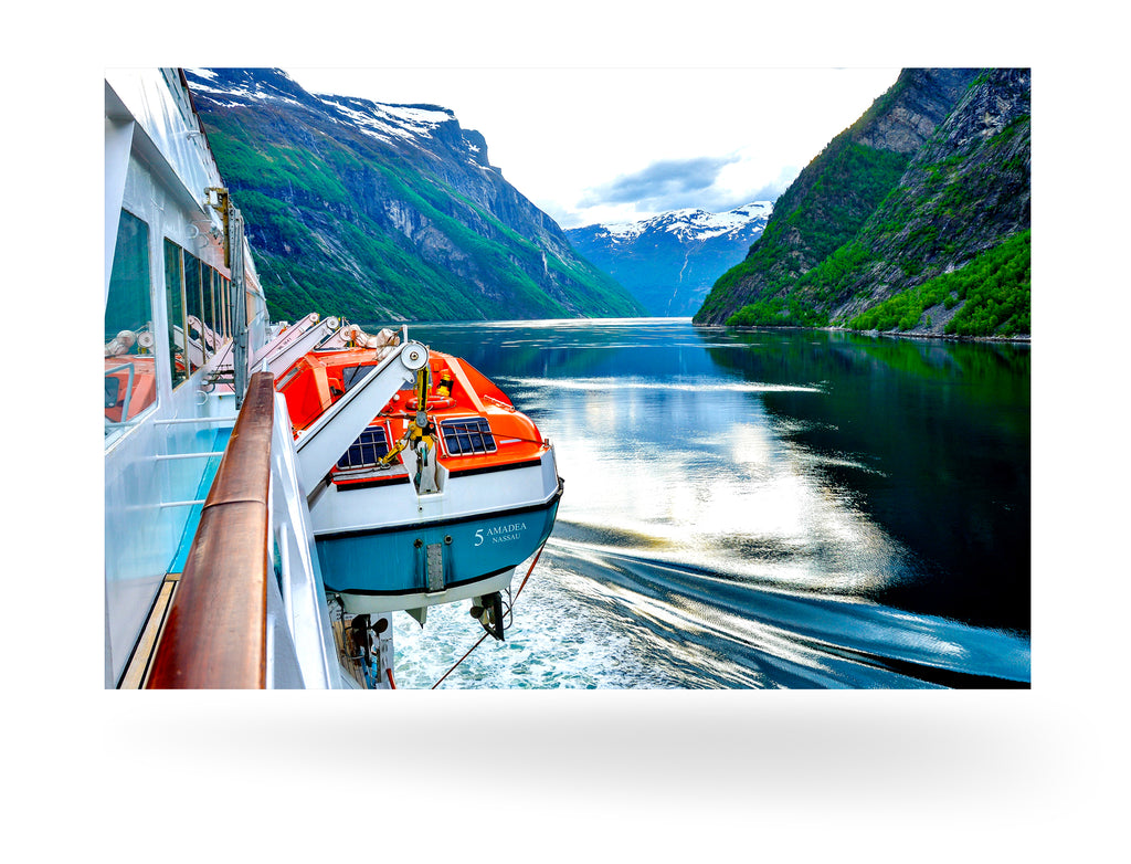Geiranger, Norwegen mit MS Amadea