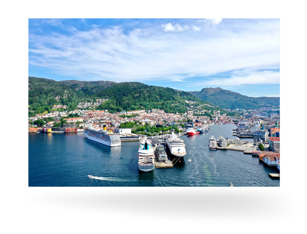 Bergen, Norwegen mit MS Artania