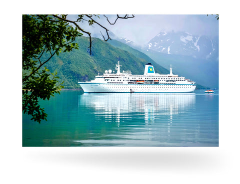 Svartisen, Norwegen mit MS Deutschland