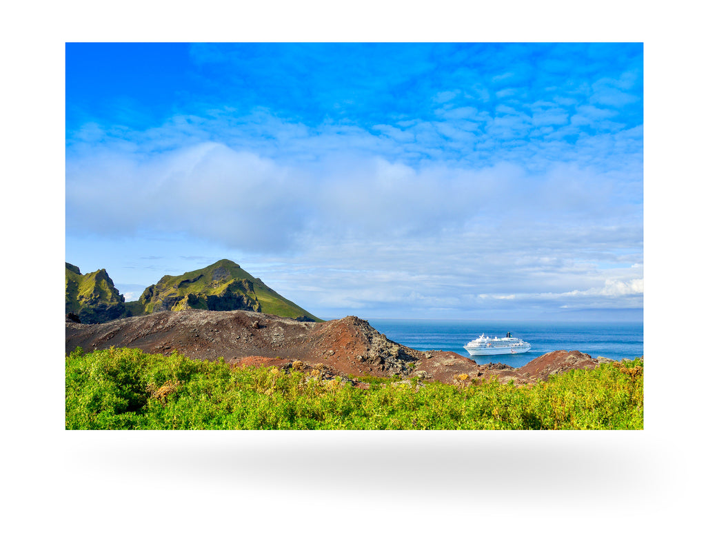 Heimaey, Island mit MS Amera