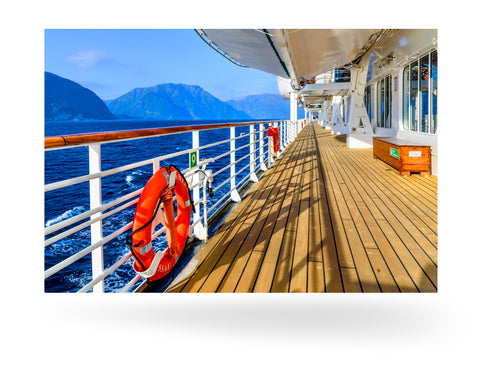 Eidfjord, Norwegen mit MS Amera