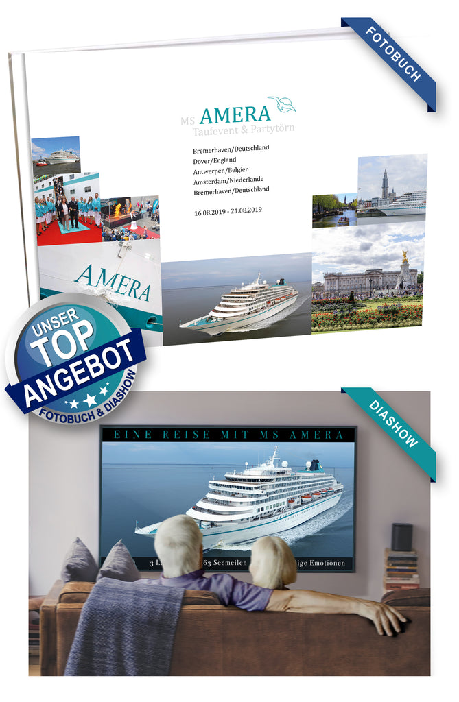 AMR001_ Premierenreise mit Taufevent mit MS Amera 16.08.2019 - 21.08.2019