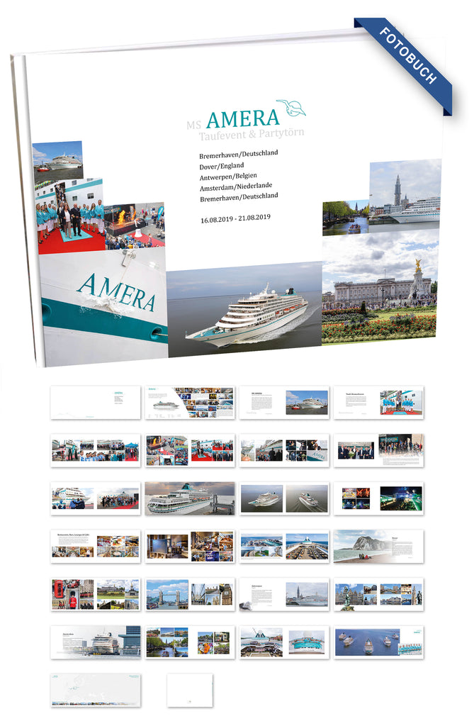 AMR001_ Premierenreise mit Taufevent mit MS Amera 16.08.2019 - 21.08.2019