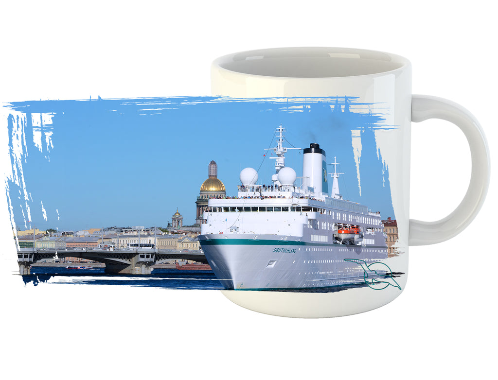 St. Petersburg, Russland mit MS Deutschland