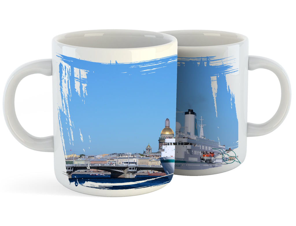 St. Petersburg, Russland mit MS Deutschland