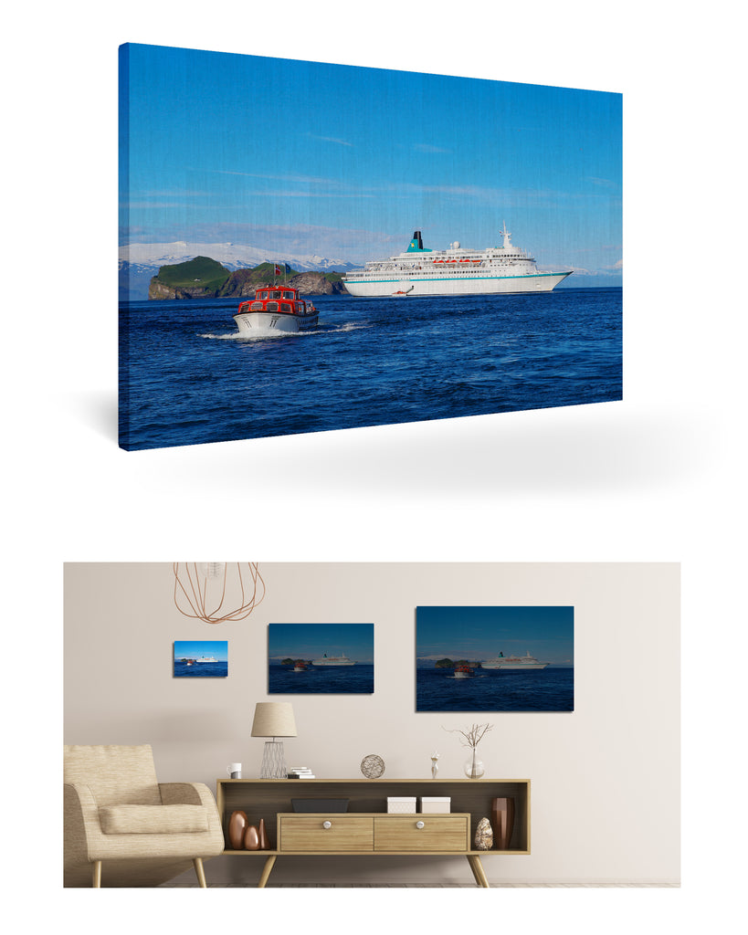 Heimaey, Island mit MS Albatros