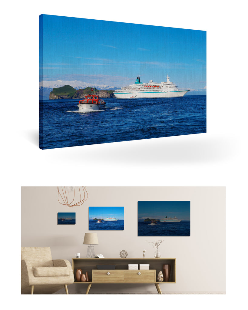 Heimaey, Island mit MS Albatros