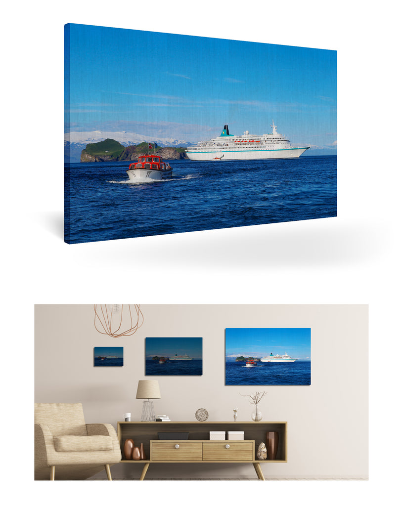 Heimaey, Island mit MS Albatros