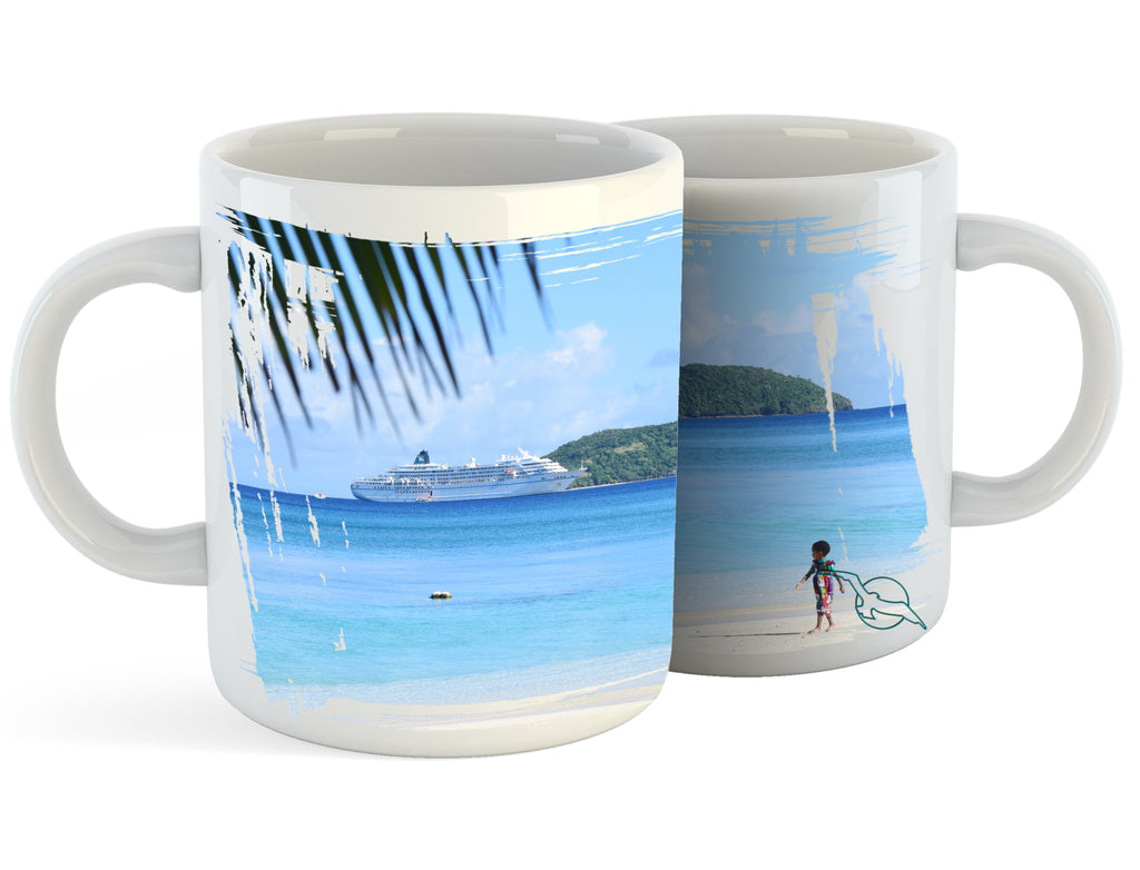 Dravuni Island, Fiji mit MS Amadea