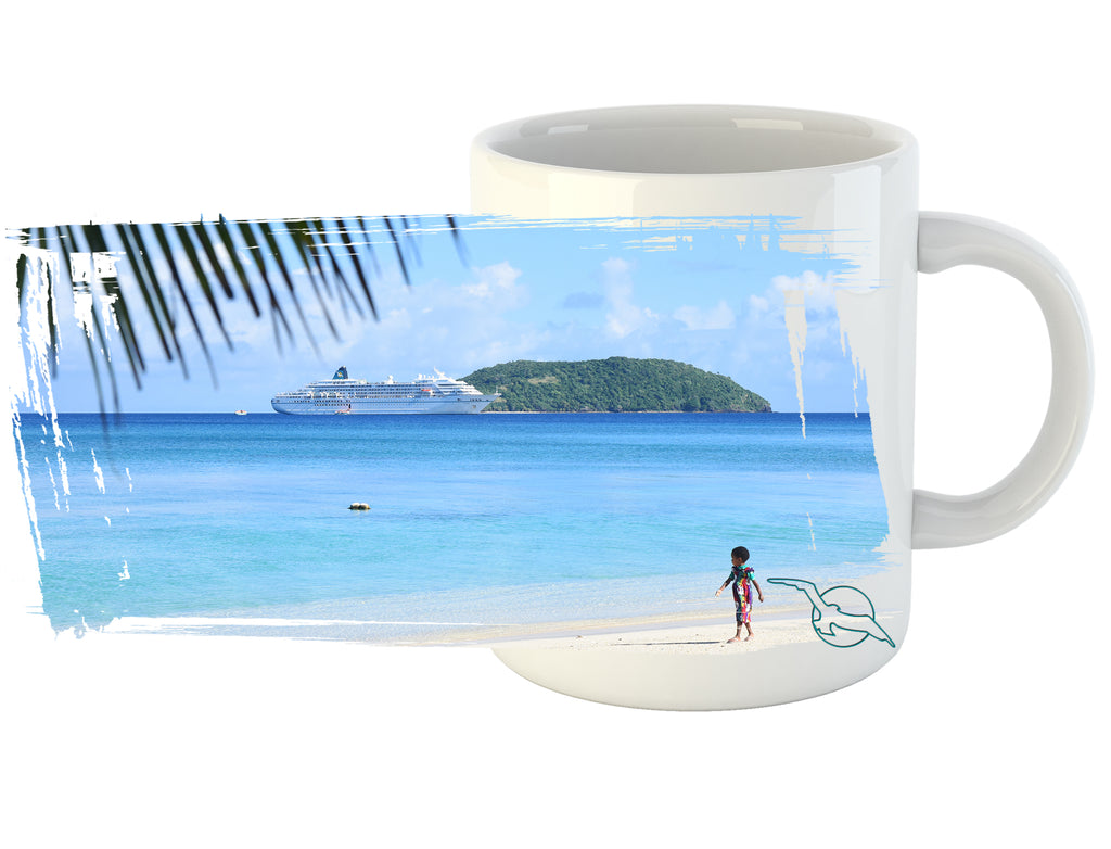 Dravuni Island, Fiji mit MS Amadea