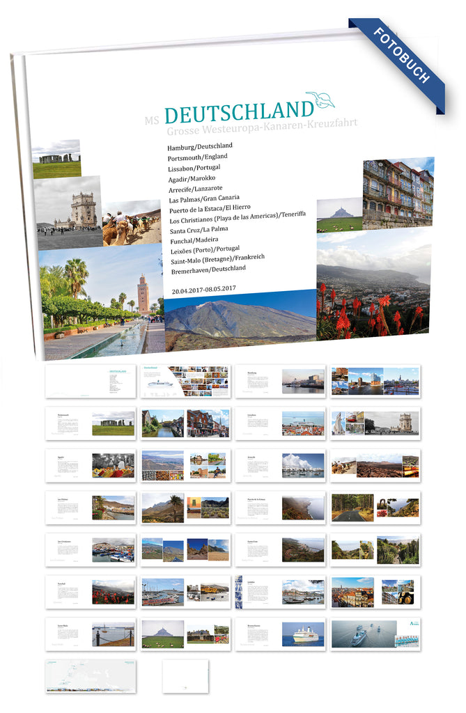 DEU011_ Grosse Westeuropa-Kanaren-Kreuzfahrt mit MS Deutschland 20.04.2017 - 08.05.2017