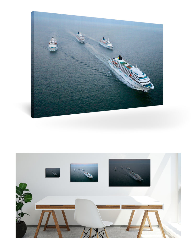 Bremerhaven, Deutschland mit Phoenix Reisen Flotte