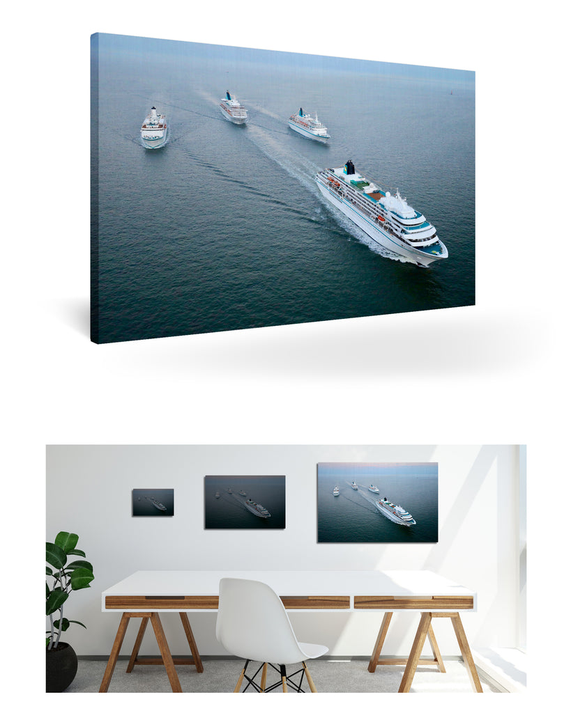 Bremerhaven, Deutschland mit Phoenix Reisen Flotte