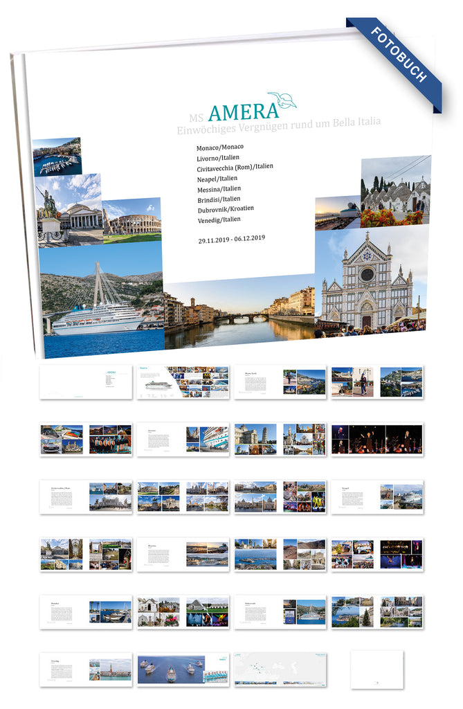 AMR013_ Einwöchiges Vergnügen rund um Bella Italia mit MS Amera 29.11.2019 - 06.12.2019