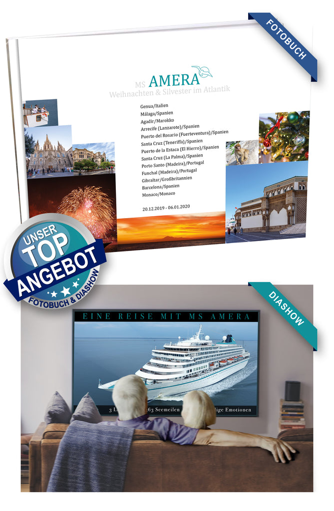 AMR015_ Weihnachten & Silvester im Atlantik mit MS Amera 20.12.2019 - 06.01.2020