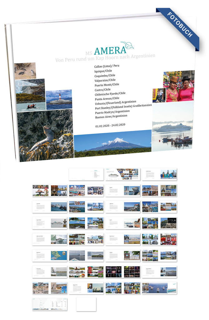 AMR018_ Von Peru rund um Kap Hoorn nach Argentinien mit MS Amera 01.02.2020 - 24.02.2020