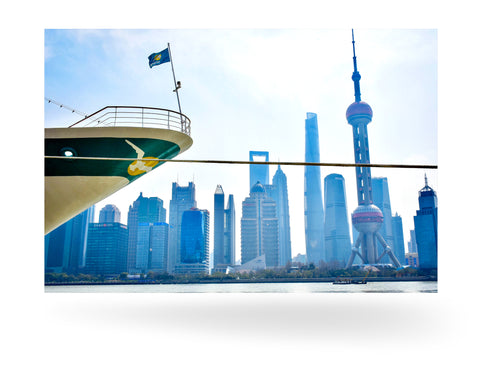 Shanghai, Volksrepublik China mit MS Artania