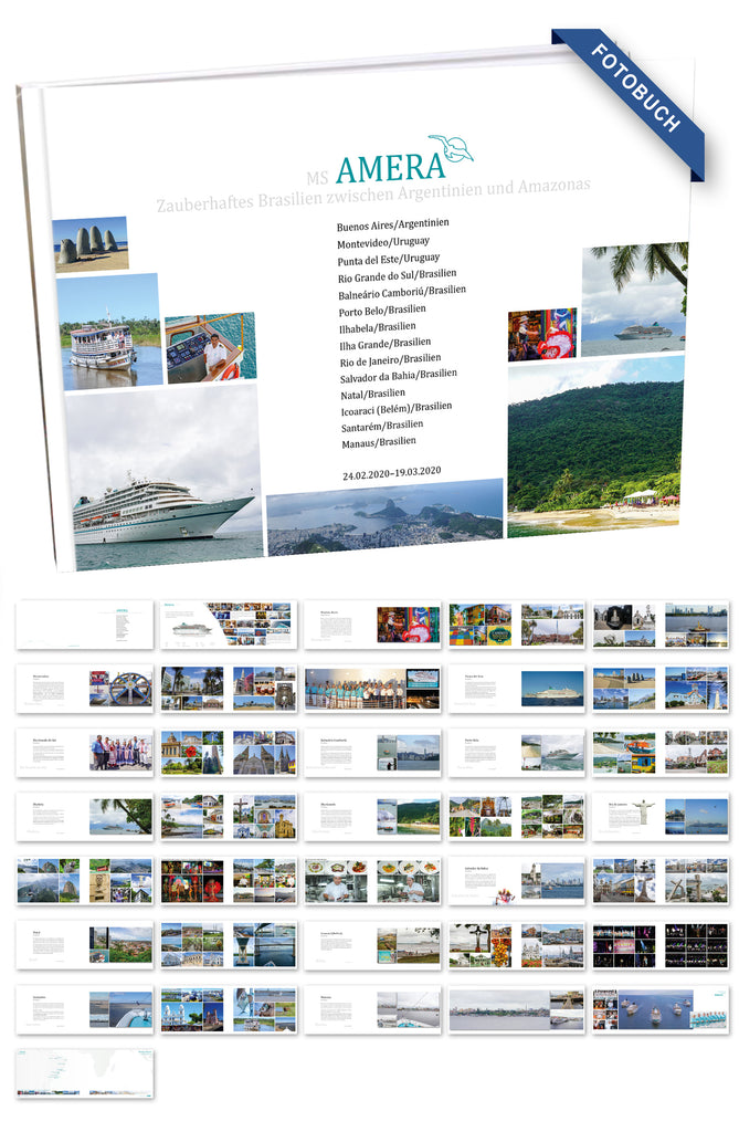AMR019_ Zauberhaftes Brasilien zwischen Argentinien & Amazonas mit MS Amera 24.02.2020 - 19.03.2020