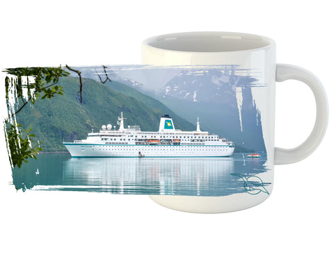 Svartisen, Norwegen mit MS Deutschland