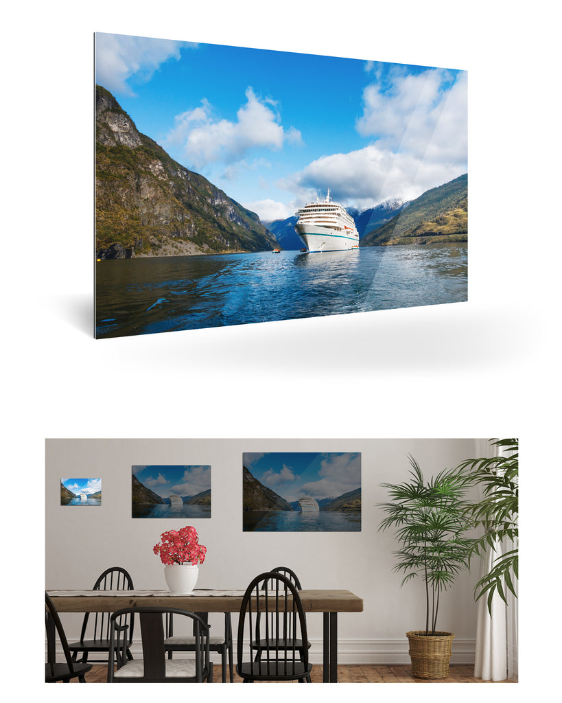 Flåm, Norwegen mit MS Amera