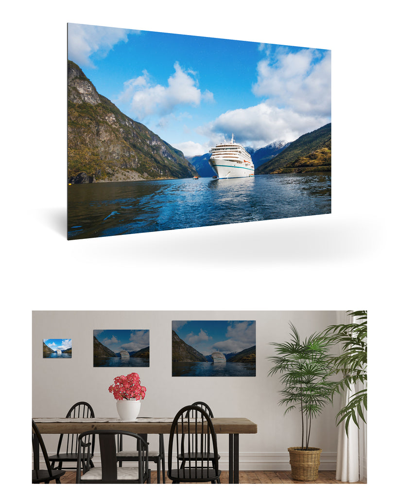 Flåm, Norwegen mit MS Amera