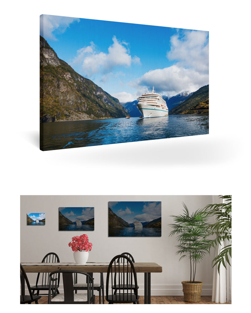 Flåm, Norwegen mit MS Amera