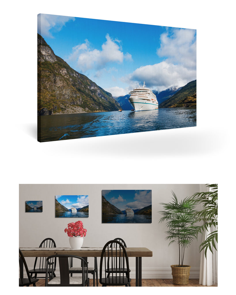 Flåm, Norwegen mit MS Amera