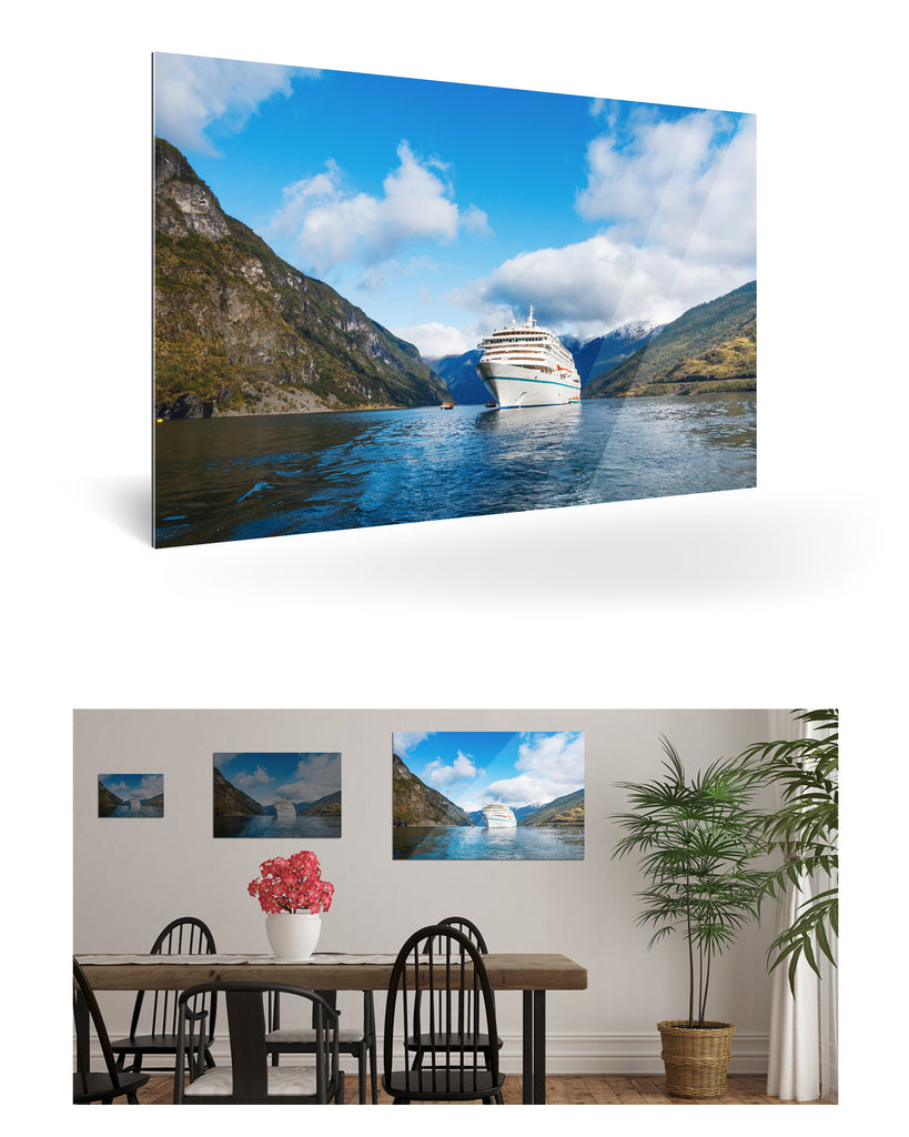 Flåm, Norwegen mit MS Amera