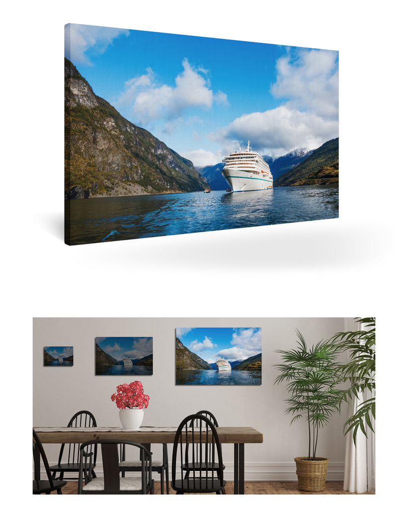 Flåm, Norwegen mit MS Amera