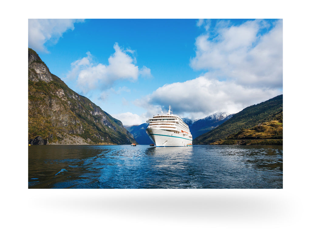 Flåm, Norwegen mit MS Amera