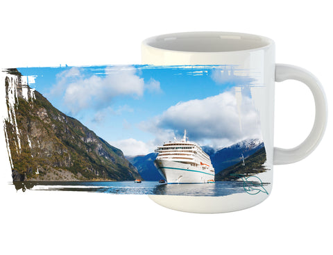 Flåm, Norwegen mit MS Amera