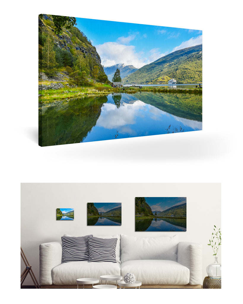 Flåm, Norwegen mit MS Amera