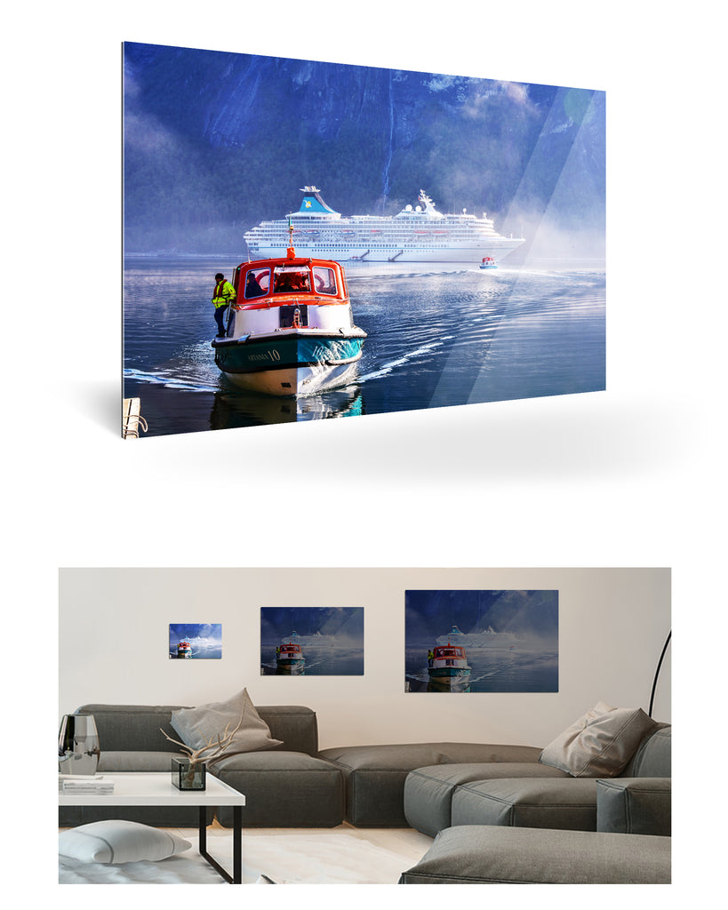 Nauste, Norwegen mit MS Artania