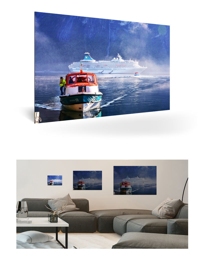 Nauste, Norwegen mit MS Artania