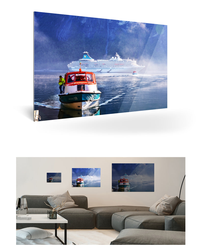 Nauste, Norwegen mit MS Artania