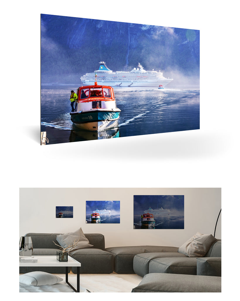 Nauste, Norwegen mit MS Artania