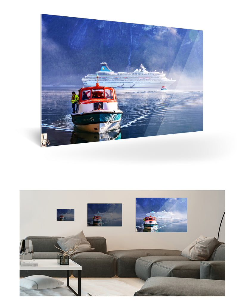 Nauste, Norwegen mit MS Artania