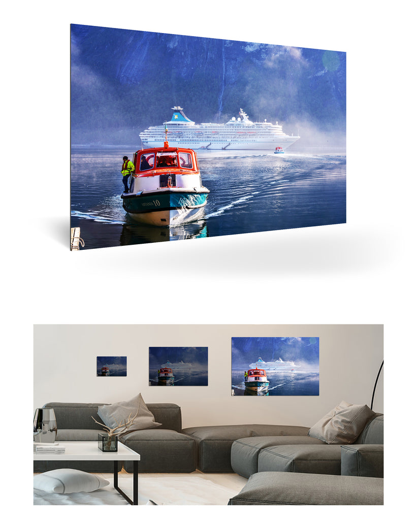 Nauste, Norwegen mit MS Artania