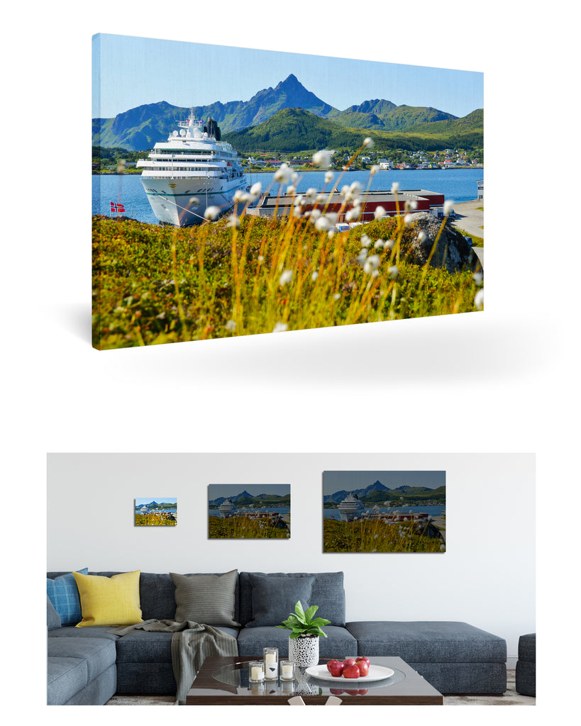 Leknes, Norwegen mit MS Amadea