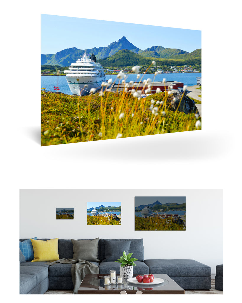 Leknes, Norwegen mit MS Amadea