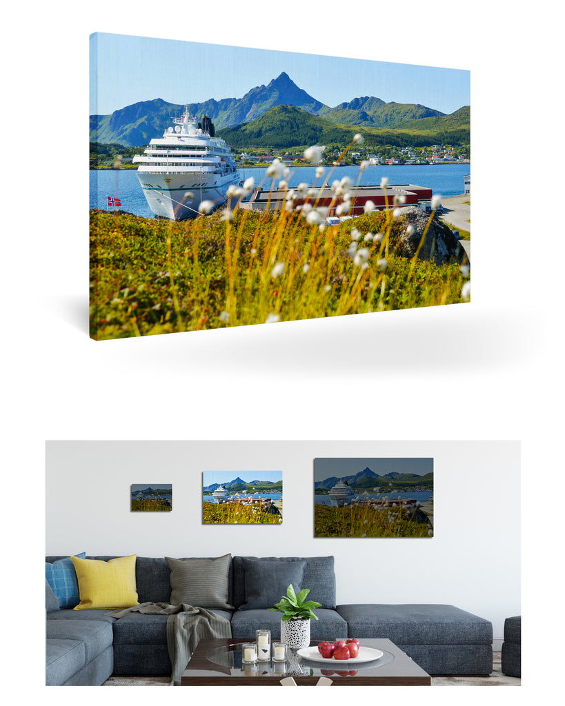 Leknes, Norwegen mit MS Amadea