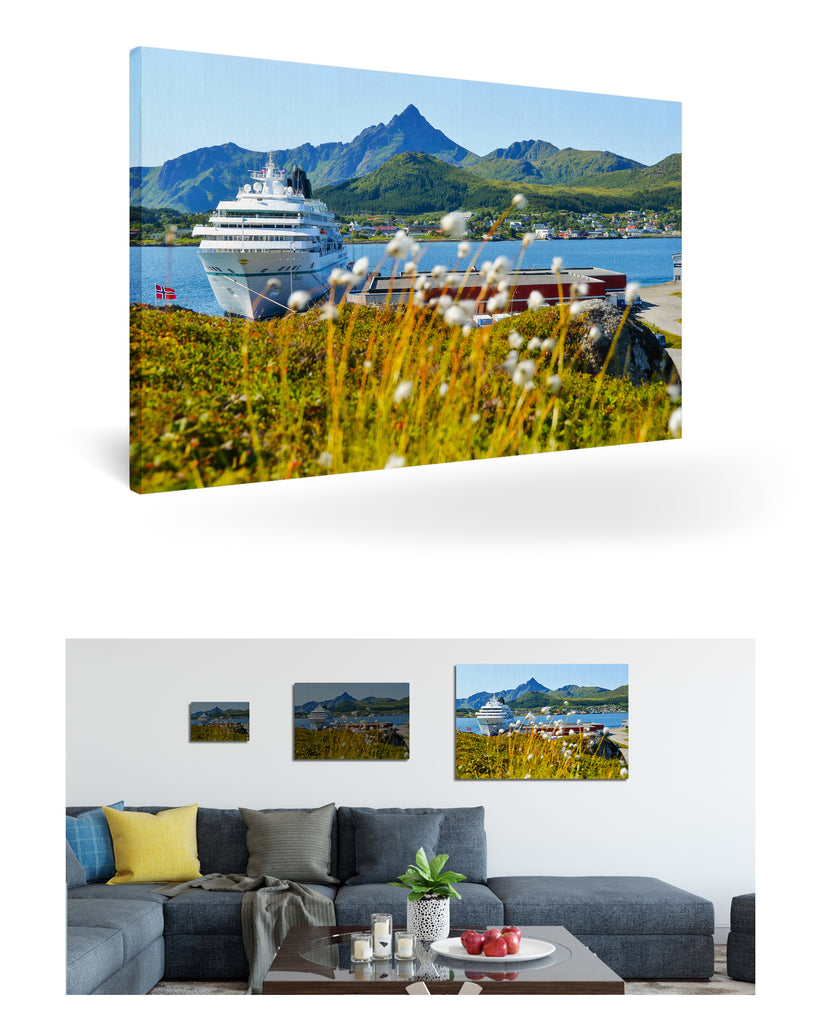 Leknes, Norwegen mit MS Amadea