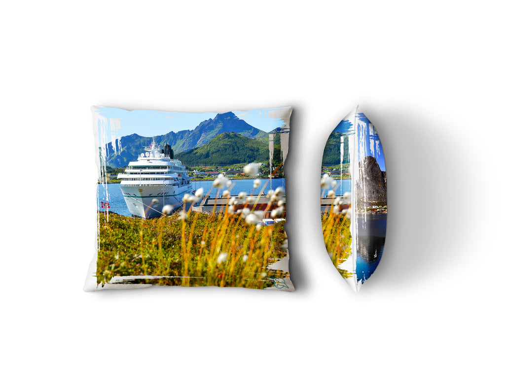 MS Amadea _Leknes, Norwegen