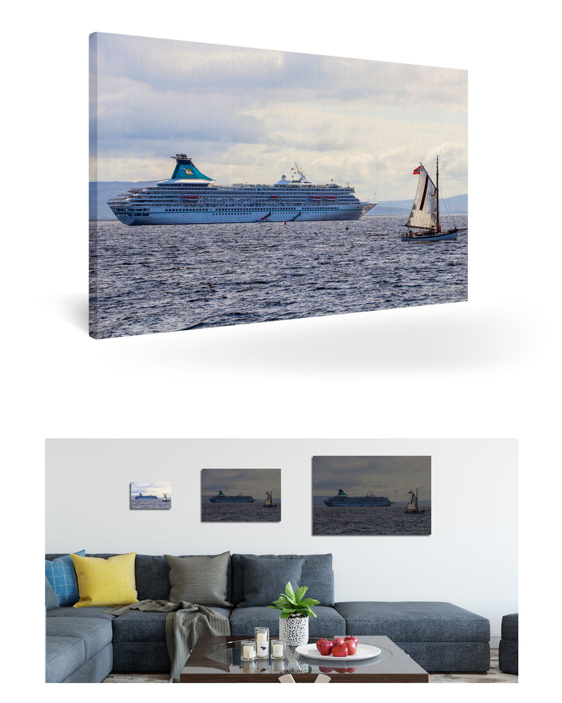 Galway, Irland mit MS Artania