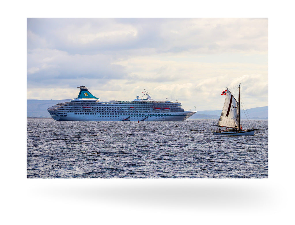 Galway, Irland mit MS Artania